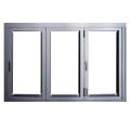 Three Sash 6063 Aluminum Folding Windows One Fixed